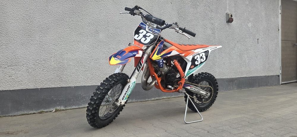 Ktm sx 65 rok 2018 Super Stan 29 mth po Wymianie Tłoka Tc 65 Okleina