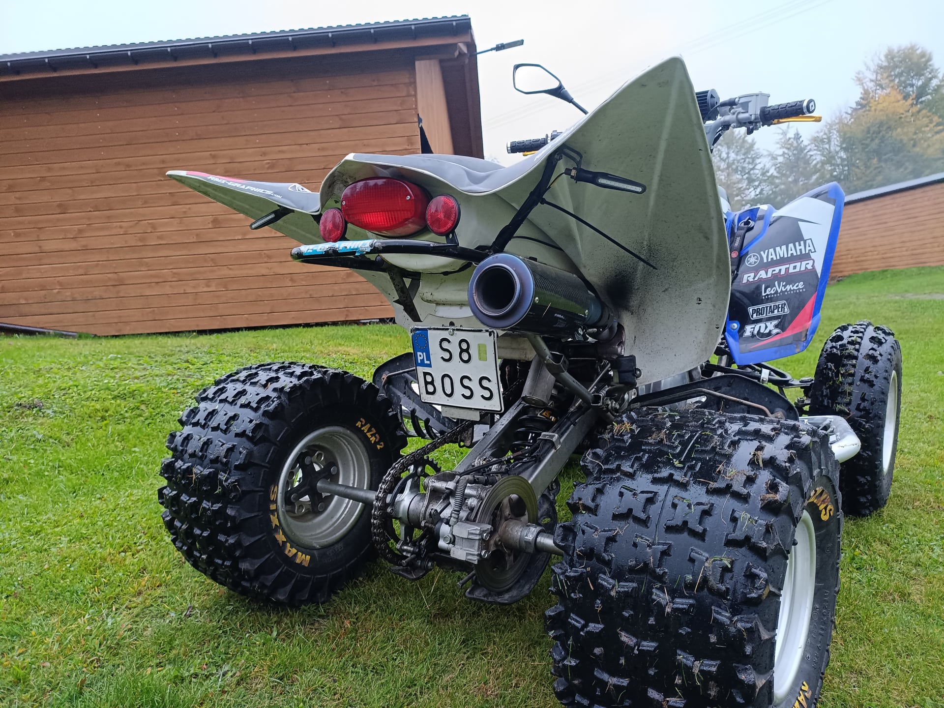Yamaha Raptor YFM350R 2012 ROK