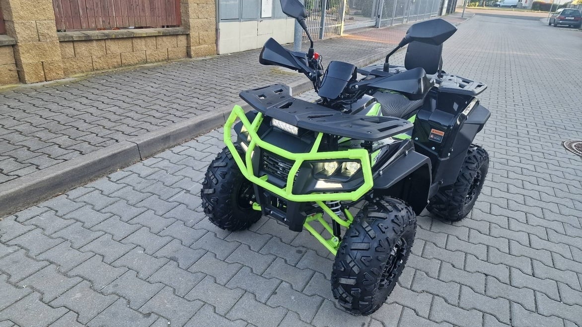 Dětská čtyřkolka RockRider 125ccm zelena