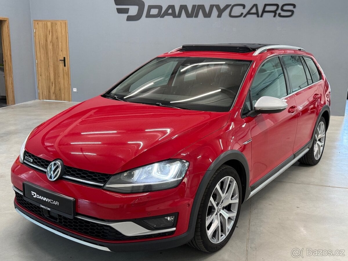 VW GOLF ALLTRACK 2.0TDI 135kw 4motion DSG, TOP VÝBAVA