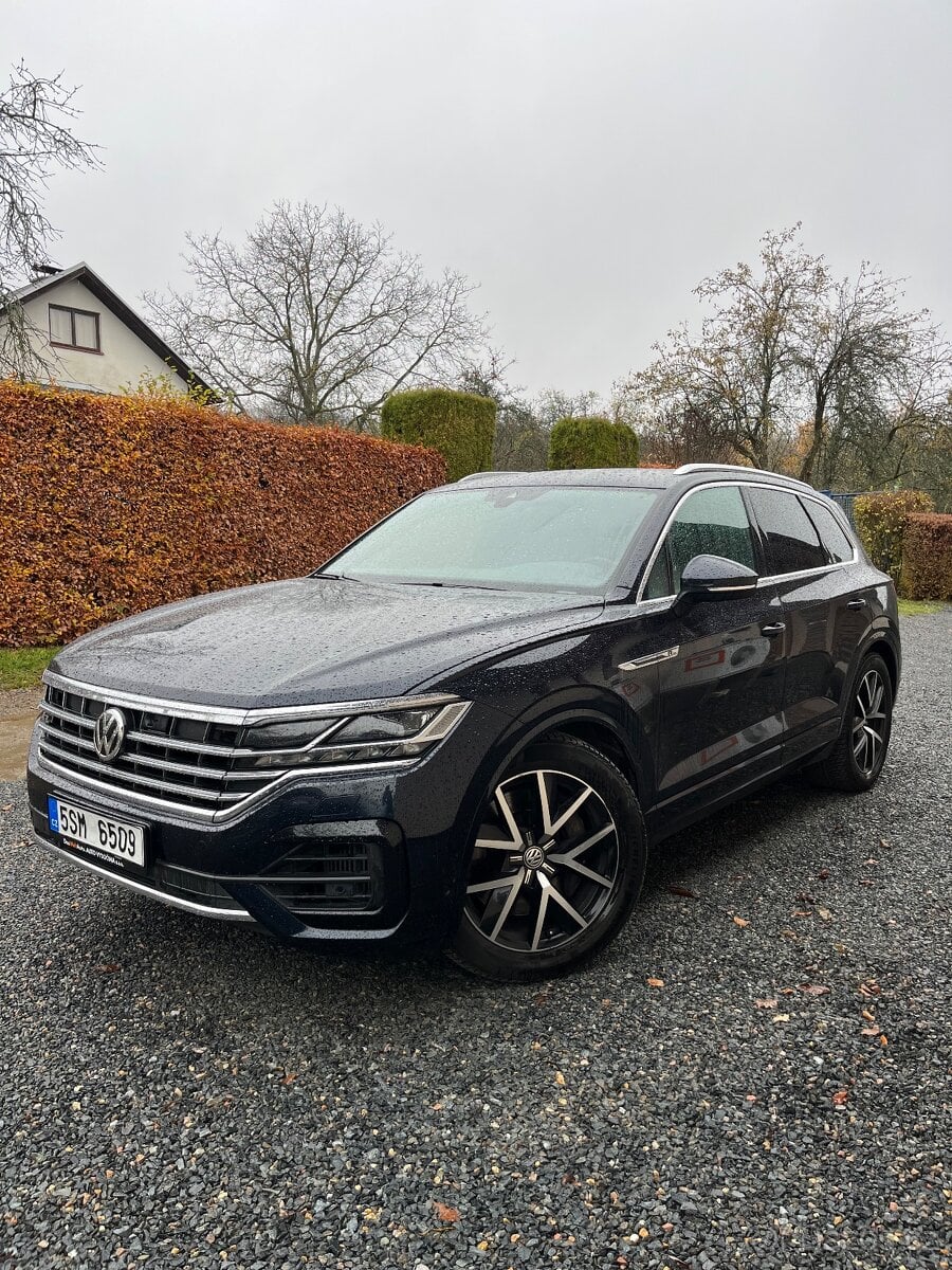 VW Touareg V8 TDI R-Line 310 kW | Vzduch, Night Vision, DPH