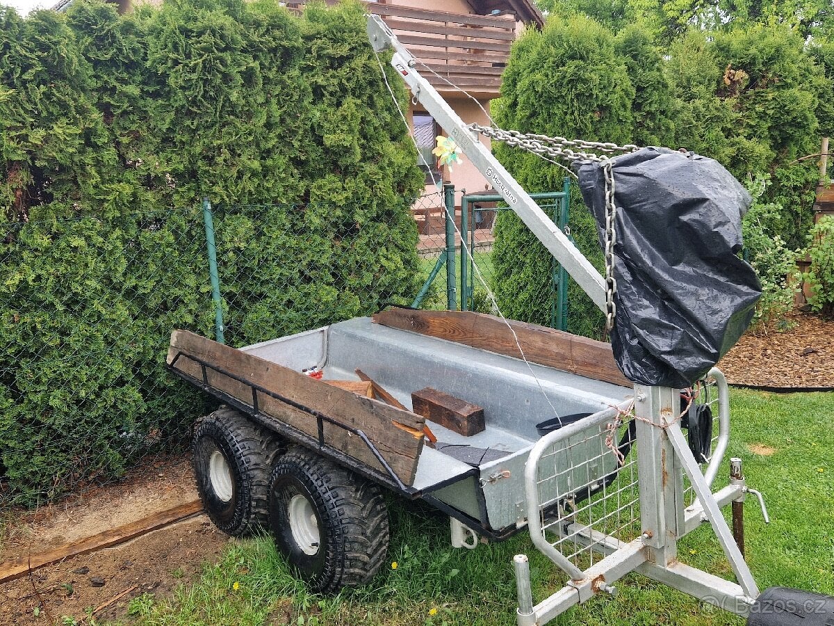 Vyvážečka za čtyřkolku