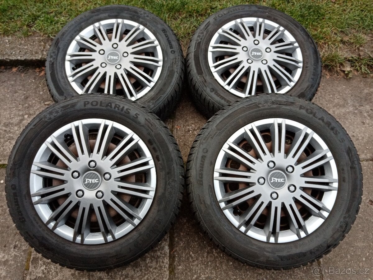 Zimní kola 14ky 4x108 pneu 99% FORD - dobírka možná