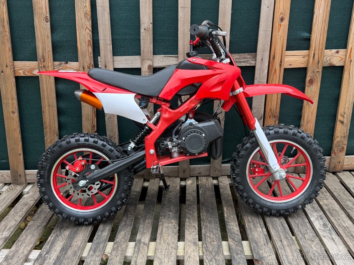 Minicross 49ccm2T červený C029