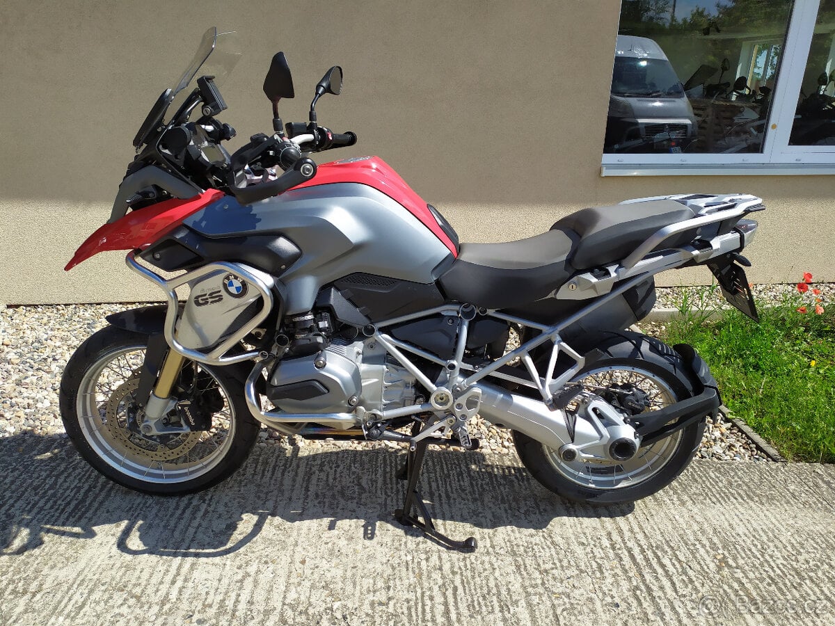 BMW R 1200 GS LC-2013- drátěná kola-perfektní stav