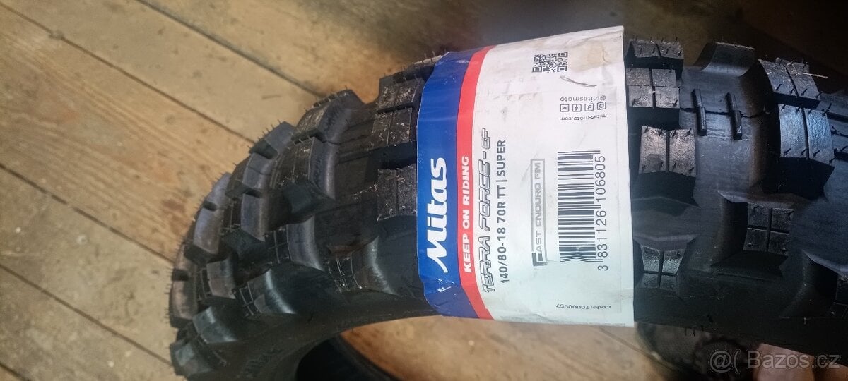 Pneu 18 drapák kros 140/80