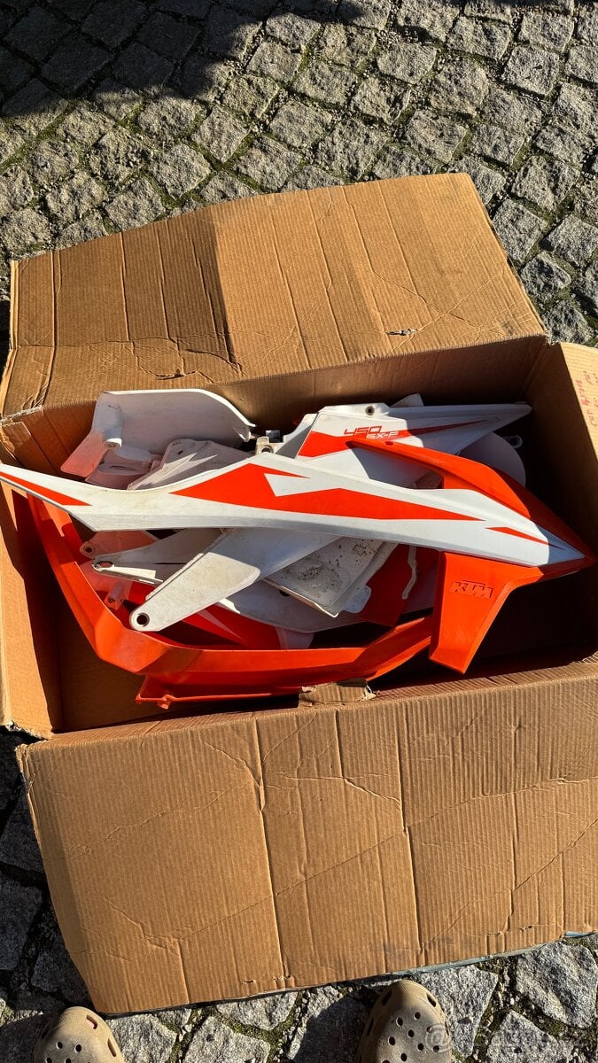 Plasty ktm sx 16-18