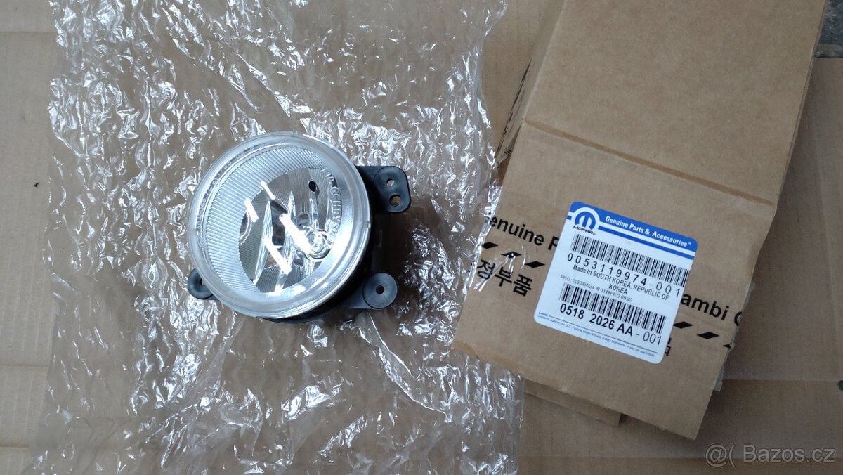 Jeep Wrangler JK - přední mlhovka