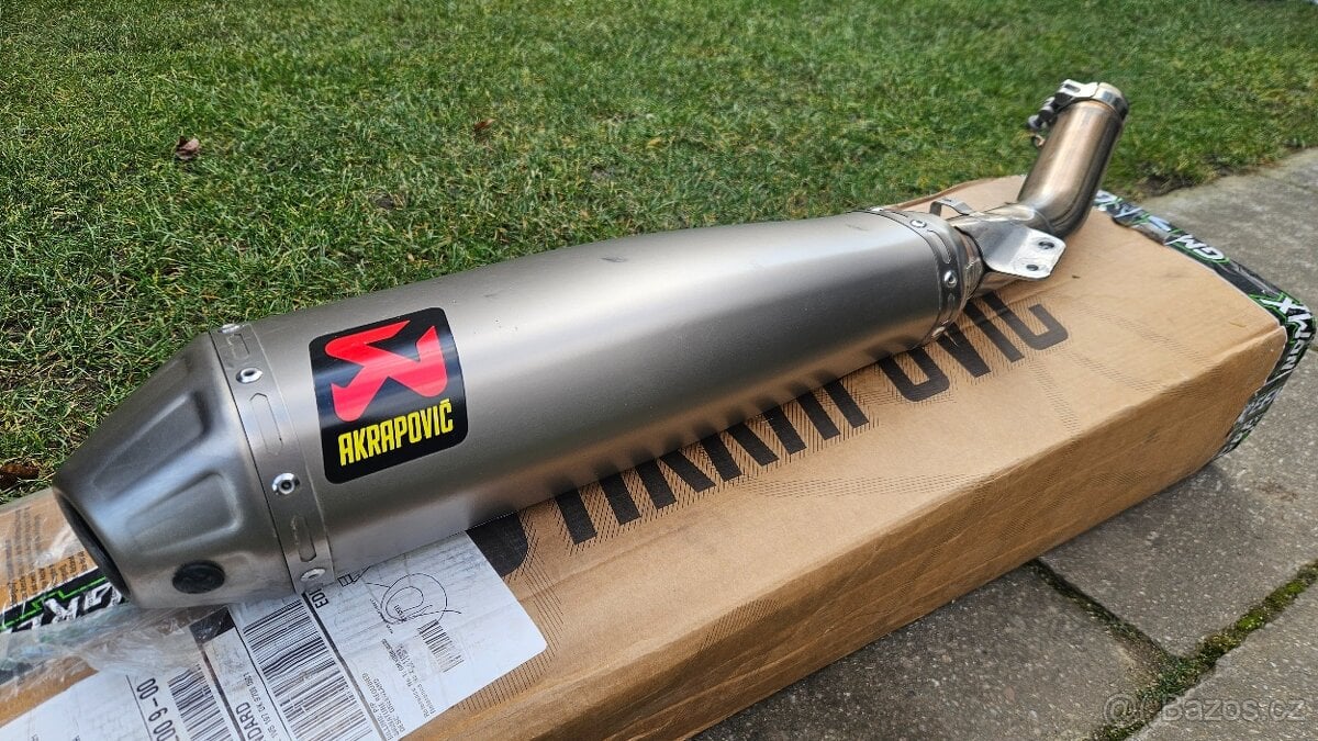 Prodám výfuk AKRAPOVIČ – Yamaha WR/YZ 250 (2015–2018)