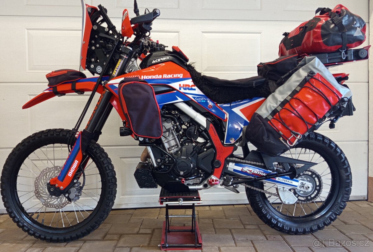 Honda CRF 300L - i na cestu kolem světa