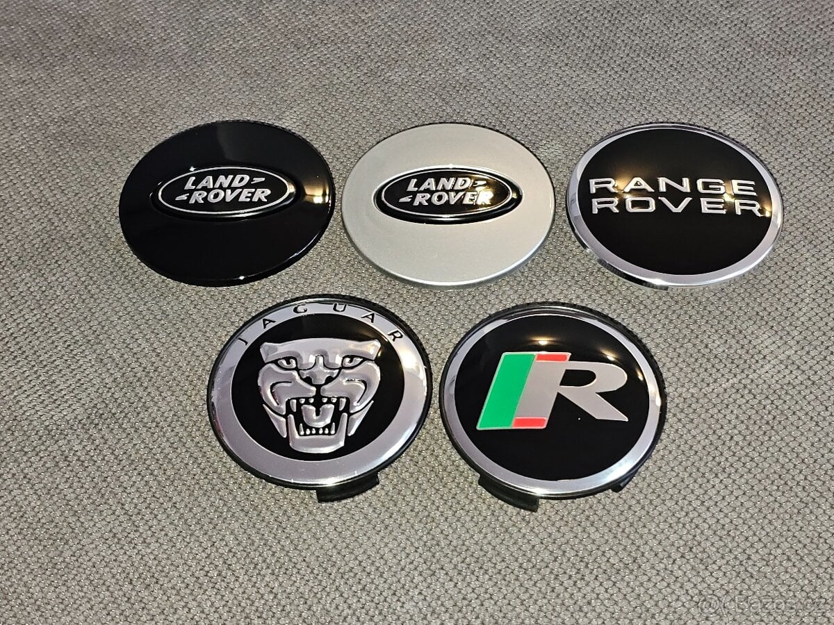 Středové krytky Land Rover / Range Rover / Jaguar