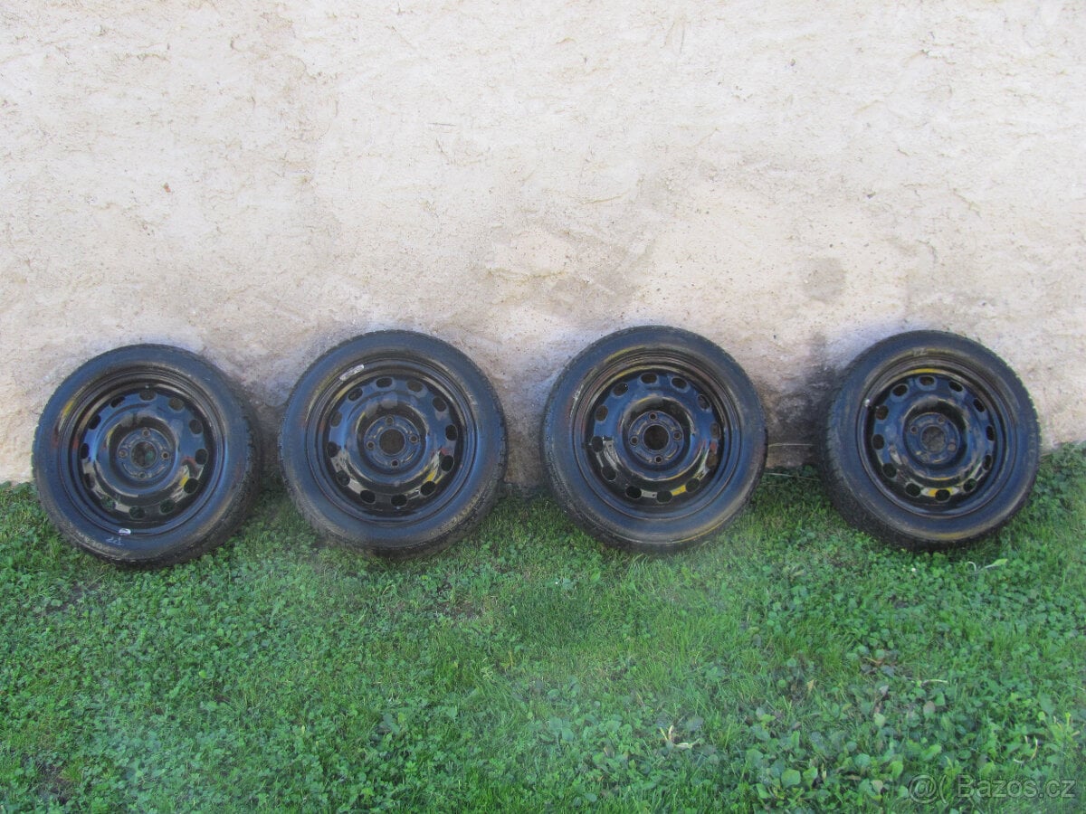 ZIMNÍ PLECHOVÁ KOLA 15" - 4x108 - 195/50/R15