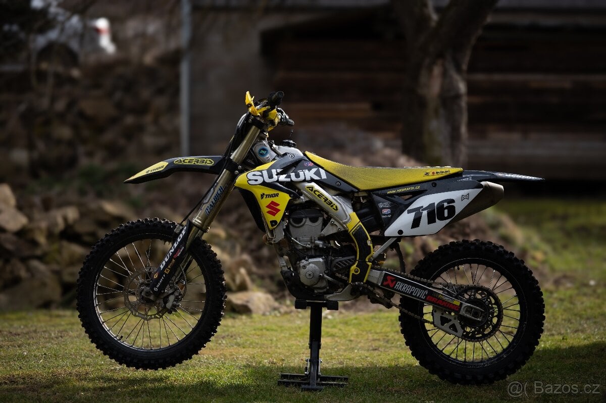 Suzuki RMZ 450 2017 – Ohlins podvozek