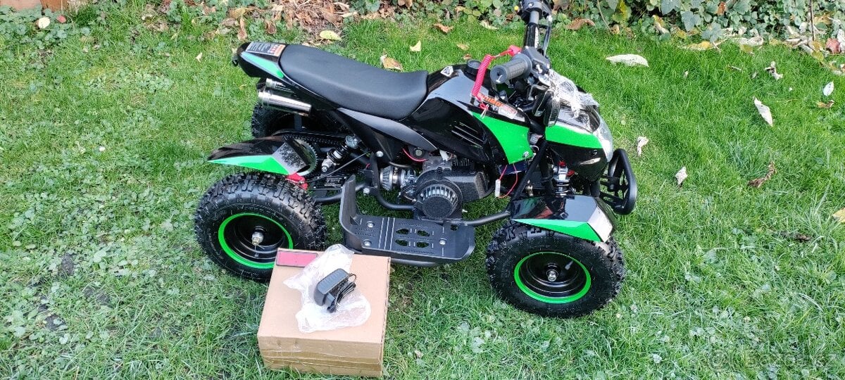 Nová dětská čtyřkolka Cobra 49ccm, E startér a DO