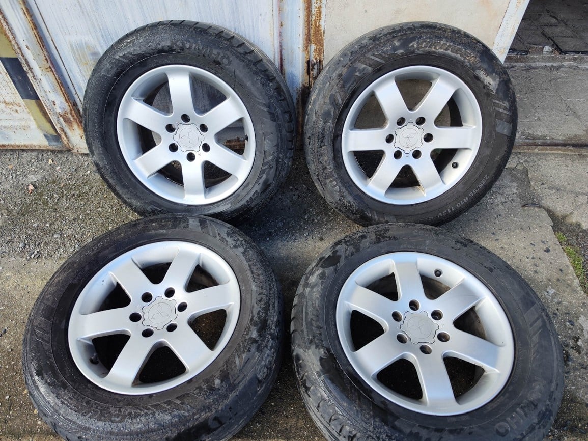 18"letní alu sada 6x139 origo Mitsubishi Pajero L200 V80