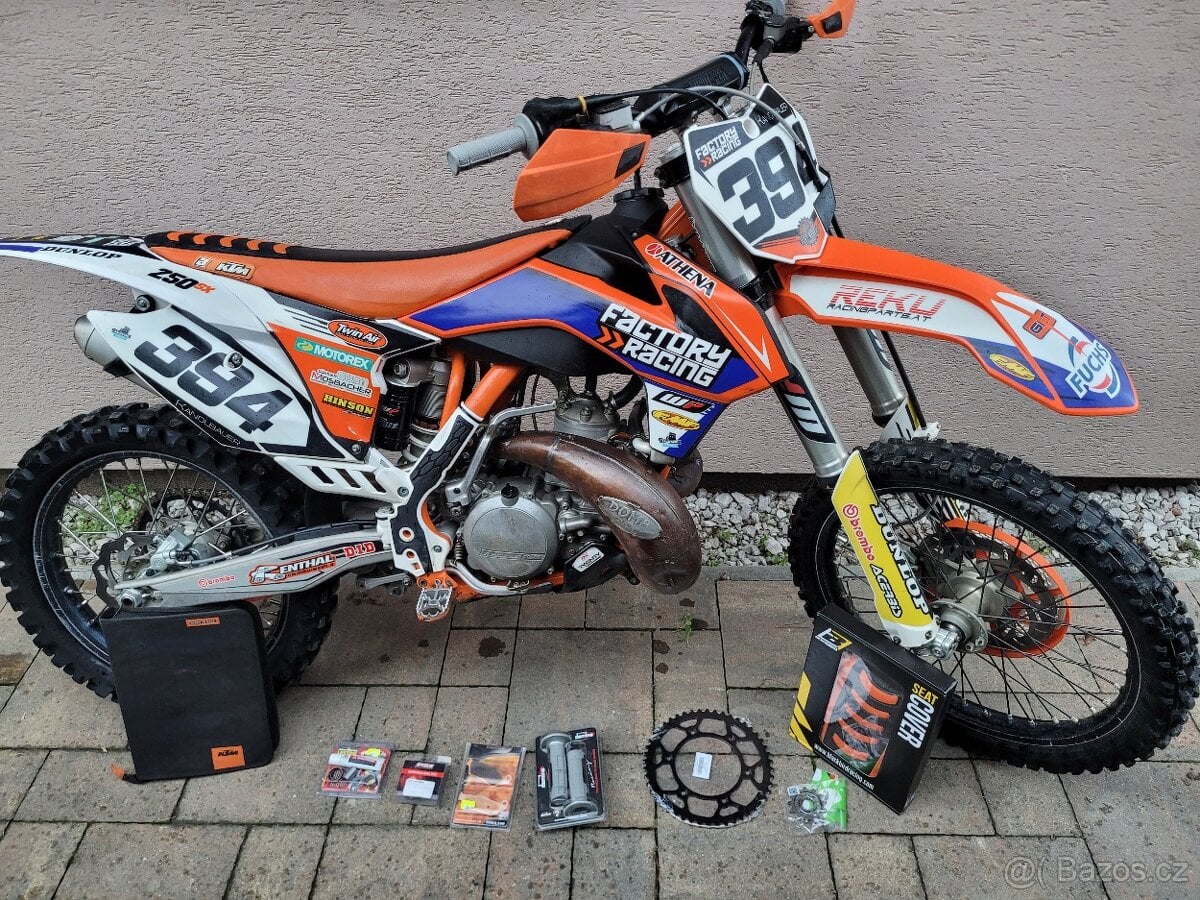 KTM SX 250 motocross 2T racing 2015