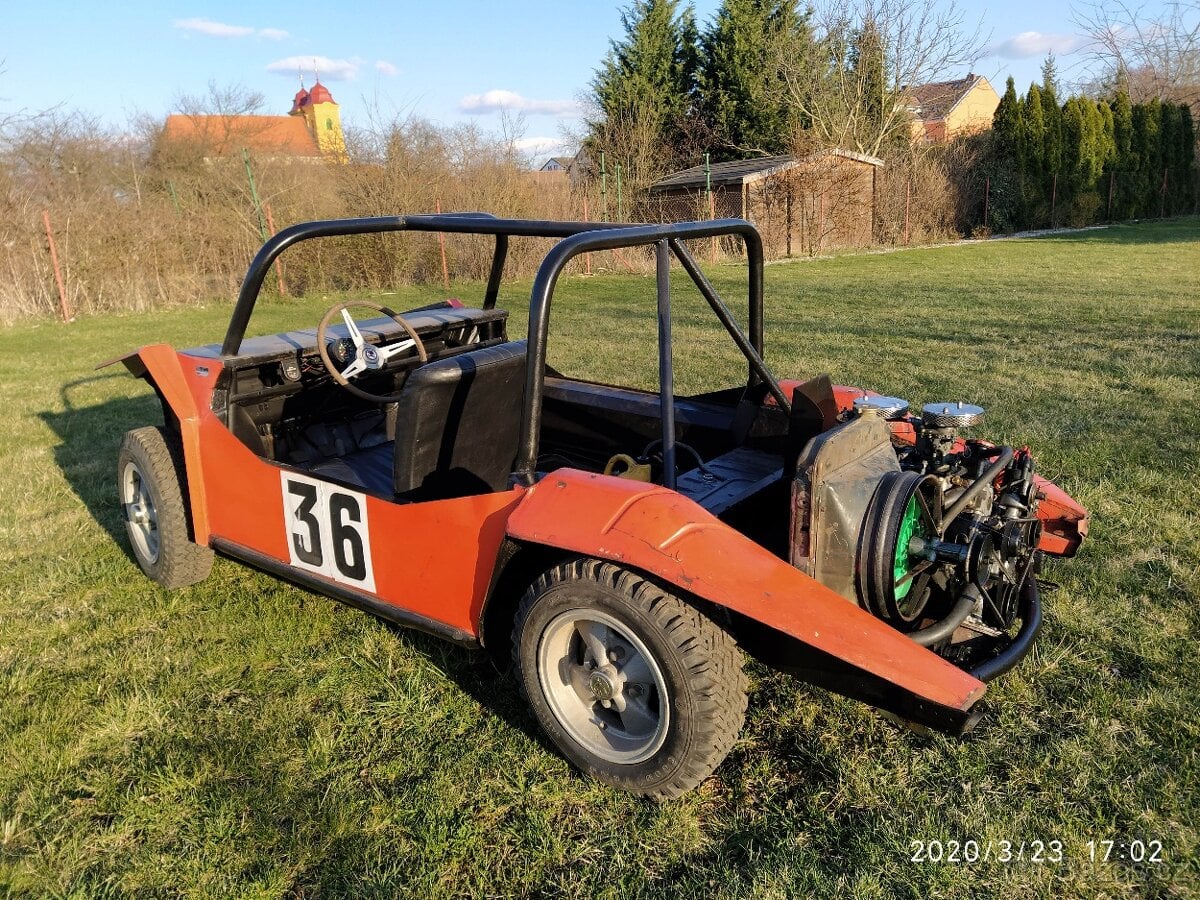 ŠKODA BUGGY - originál, rok 1970 Švédsko