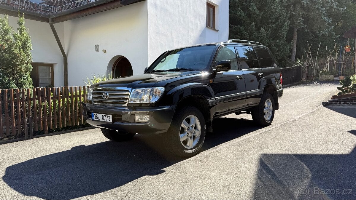 Toyota Land Cruiser,  LC100 4.7 V8, původ ČR, servis