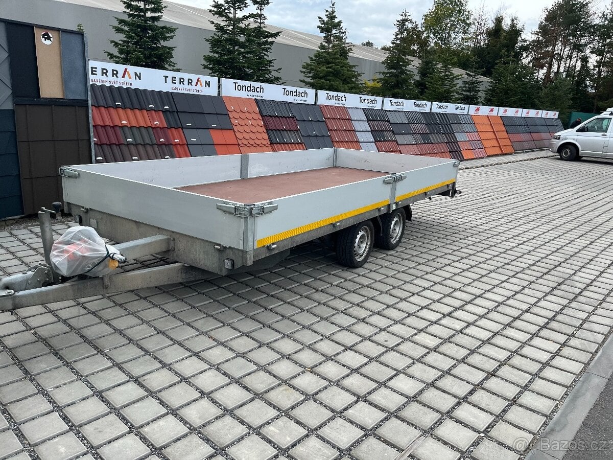 Přívěsný brzděný přívěs EDUARD 2700Kg odpočet DPH