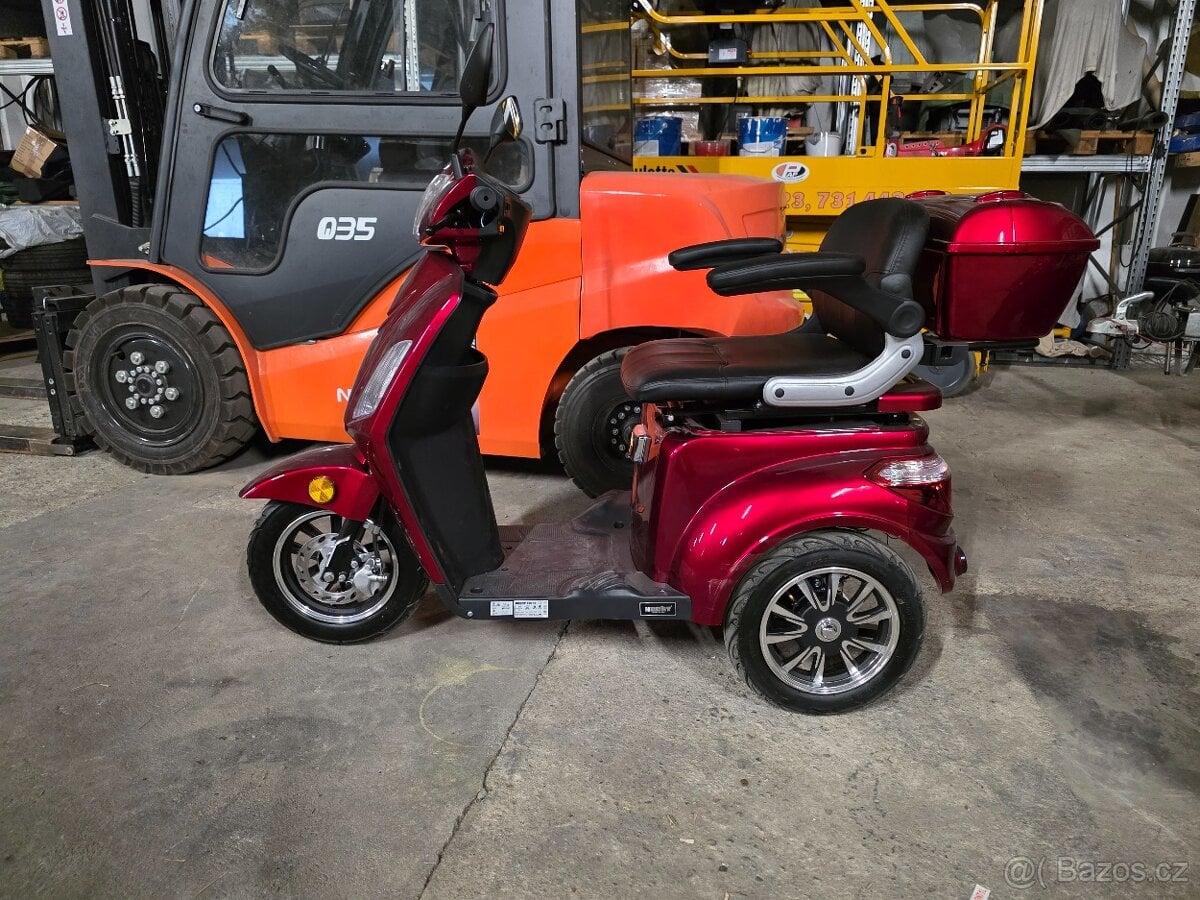 Elektrická tříkolka Hecht VISTA 1000W - nevhodný dárek