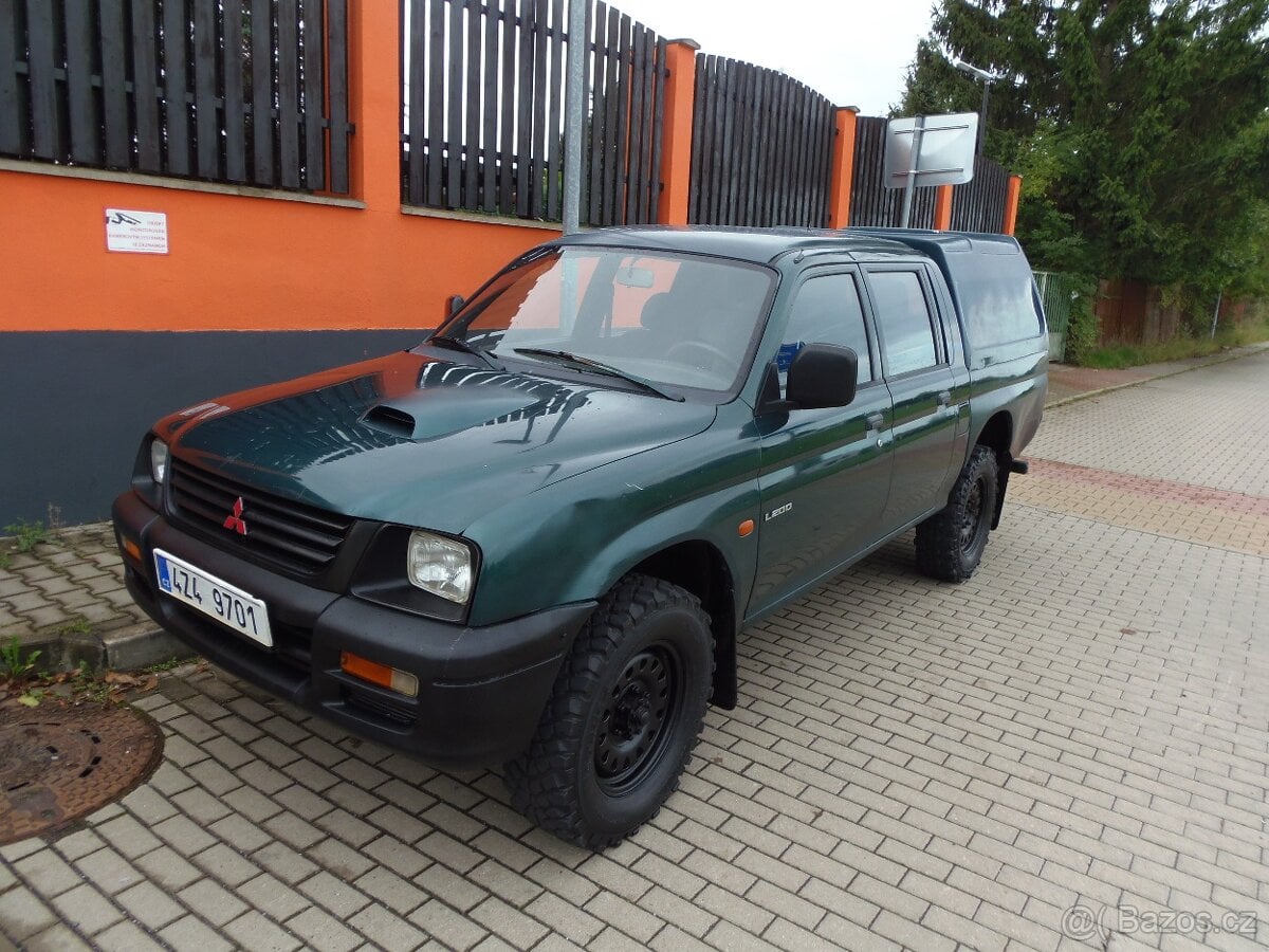 Mitsubishi L200 2.5 TD 4x4 redukce tažné
