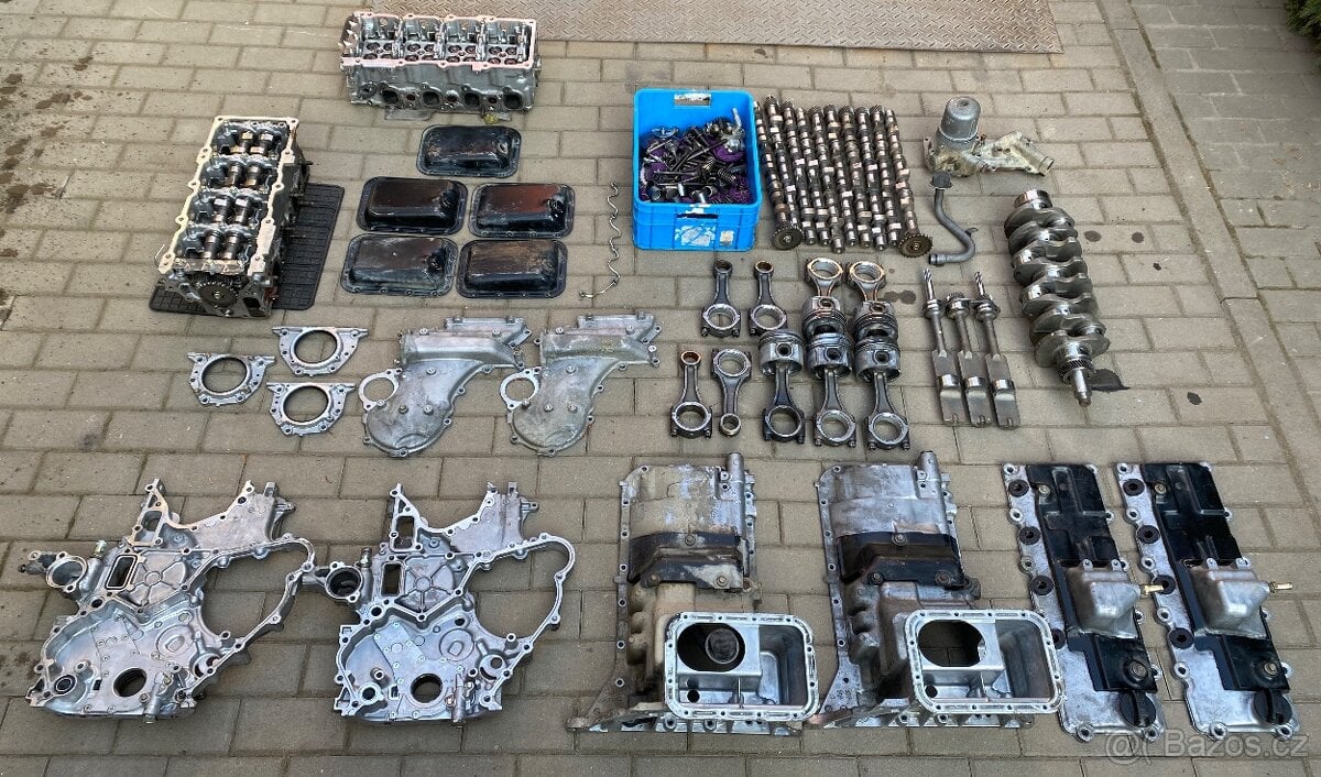 Nissan Patrol Y61 3.0Di Blok motoru s písty, klika, díly