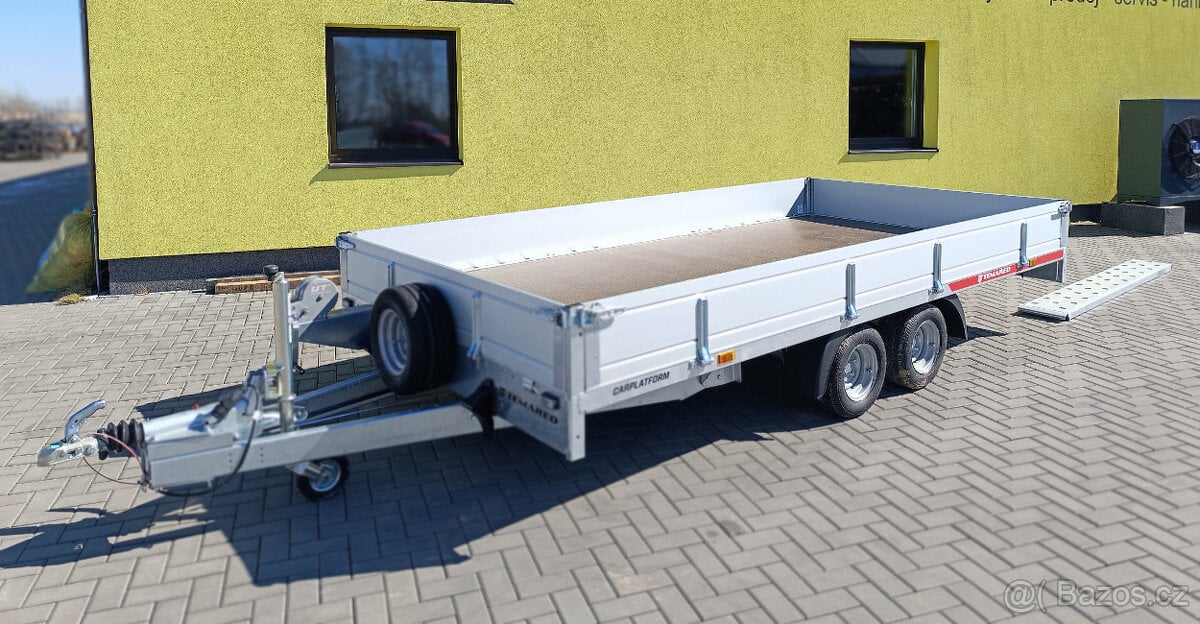 Brzděná 2-osá plošina