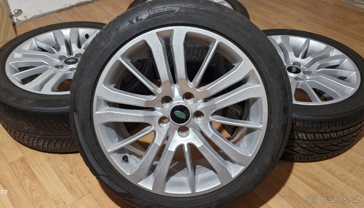 Predám alu. disky Land Rover 5x120 R20