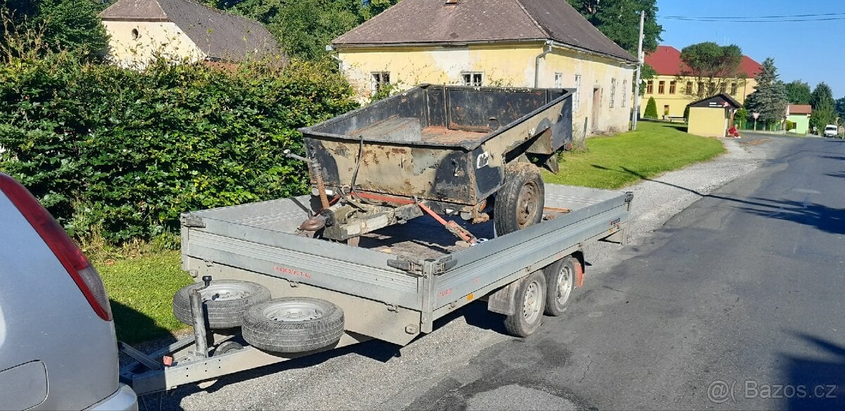 Přívěs bržděný Sankey MK11