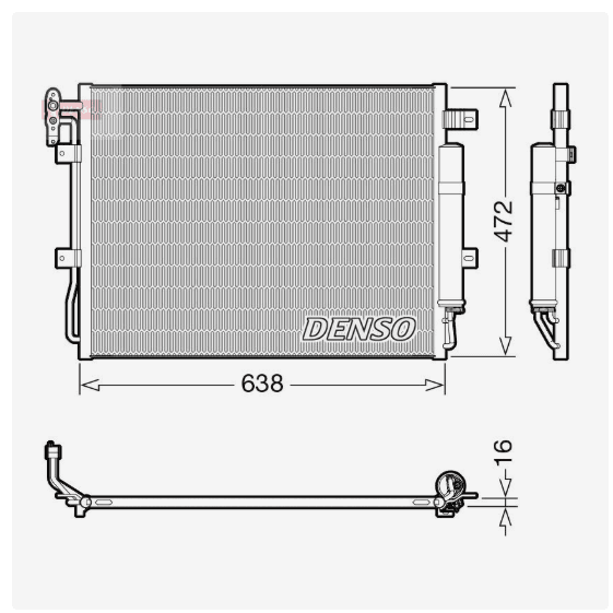 Nový výměník klimy Denso Range Rover