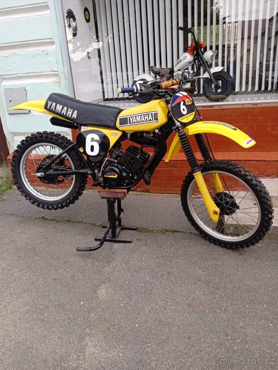 Yamaha YZ 125ccm-Veterán motocross