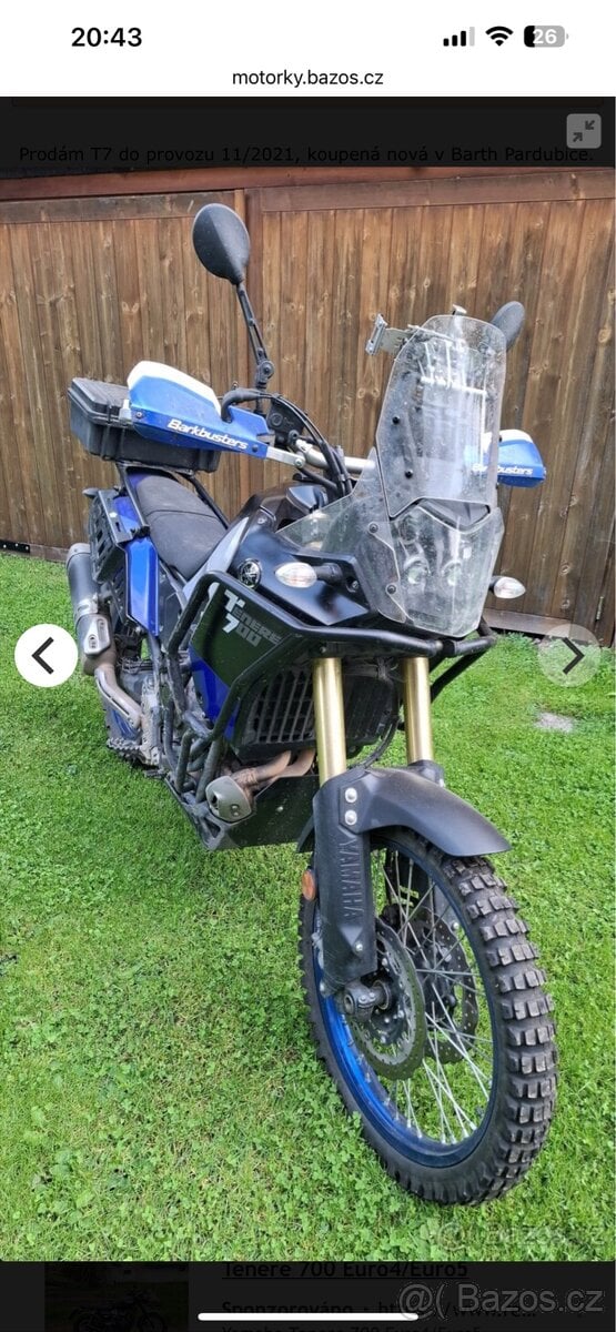 Yamaha Tenere 700