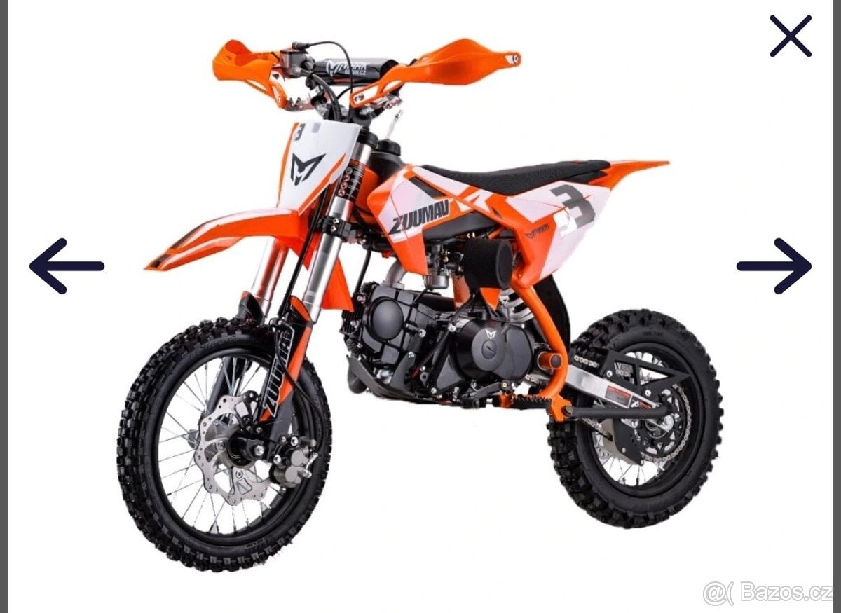 Malý off-road motocykl