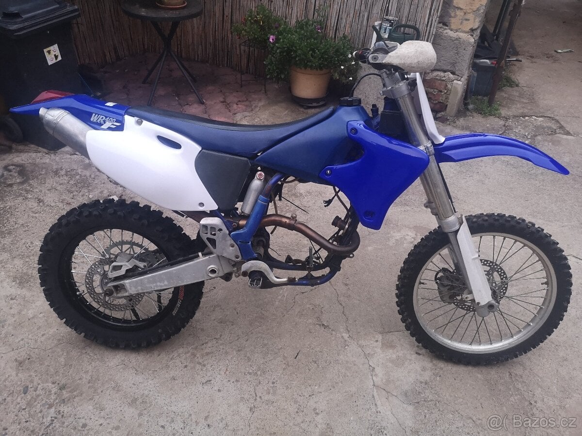Yamaha WR 250f, 2003, bez motoru, TP depozit.