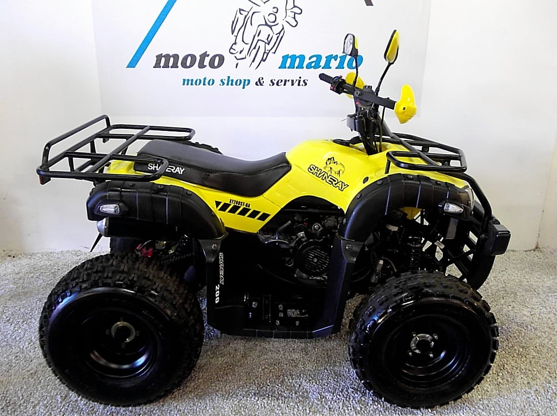 Shineray XY 200 ST nové v ČR, jen 300km  Výrobní STAV