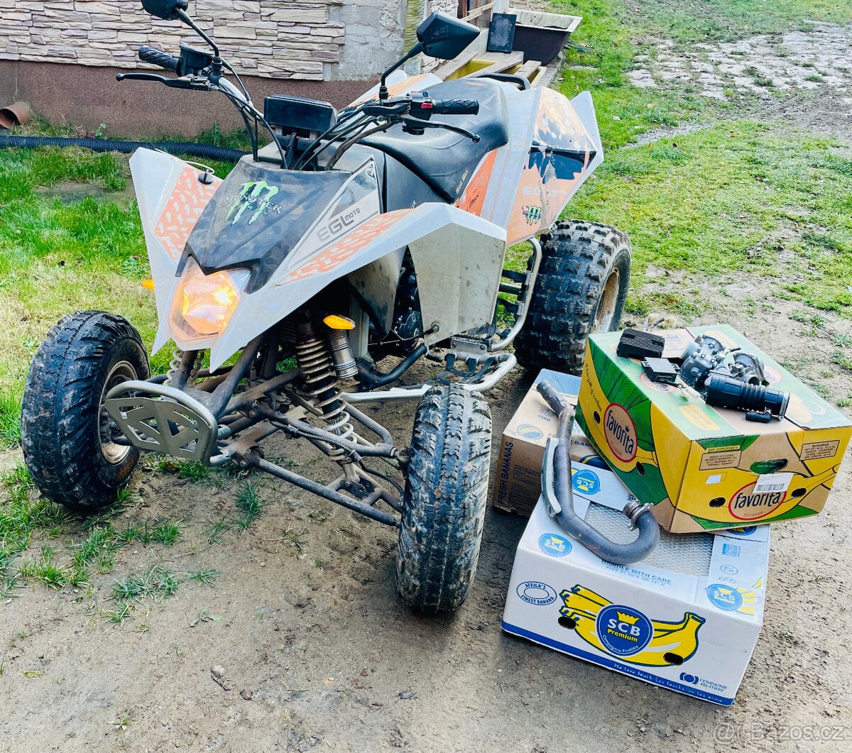 MAD MAX 300 - EGL motor - PLUS DÍLY a DÍLY KOMPLET MOTOR