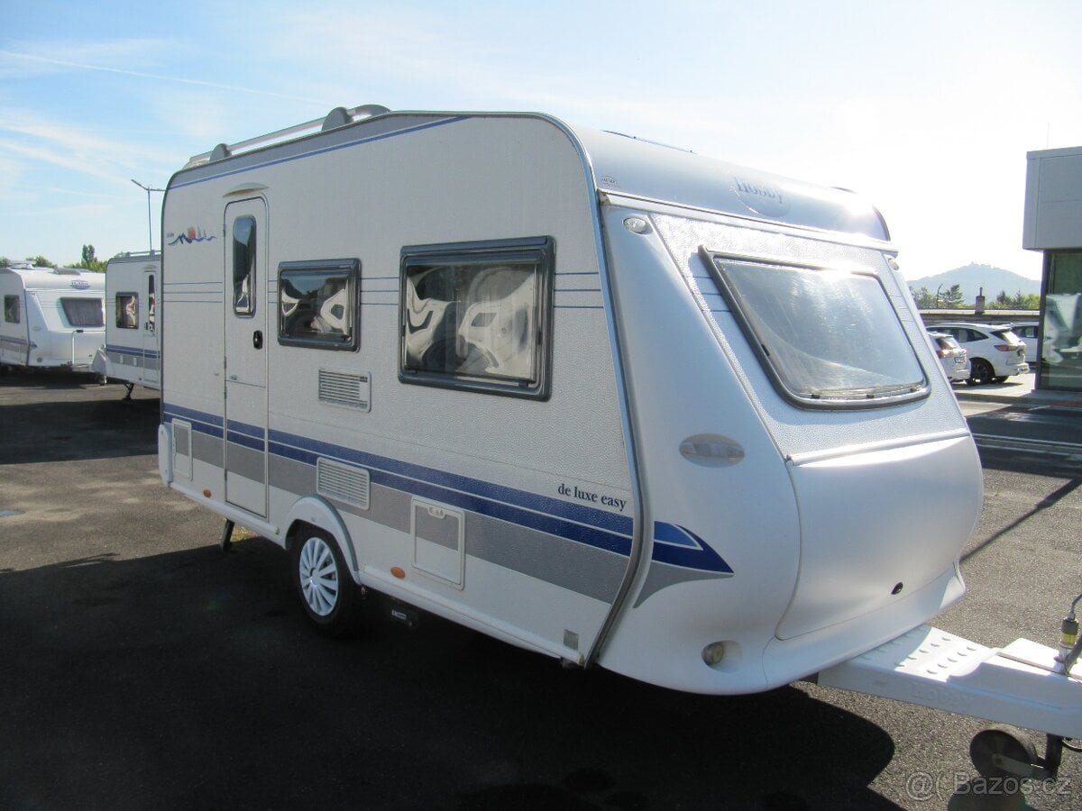 Prodám karavan Hobby 400 SF,r.v. 2006 + mover + předstan.