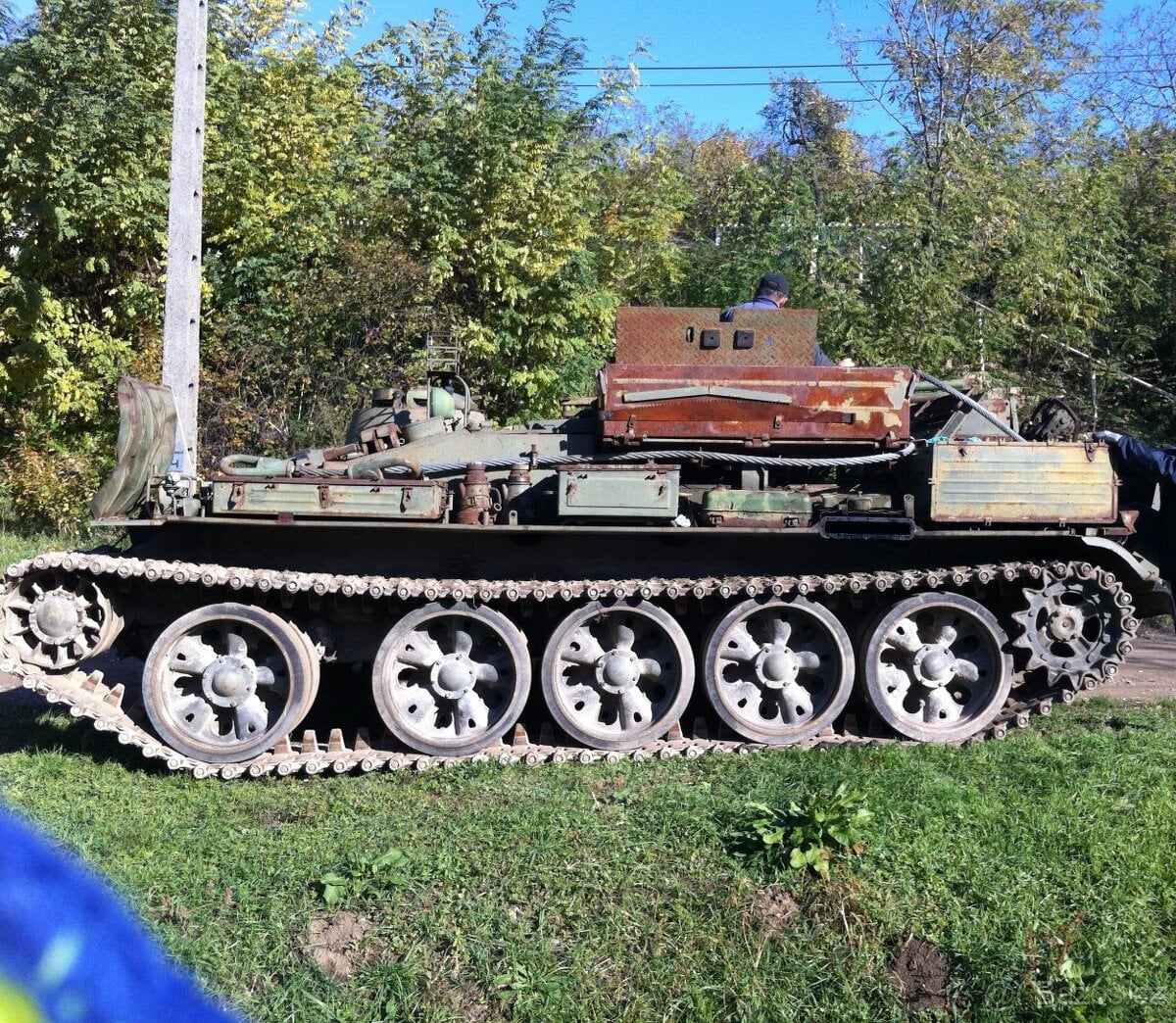 Predám vyprostovací tank VT-55A a ponton GSP-55