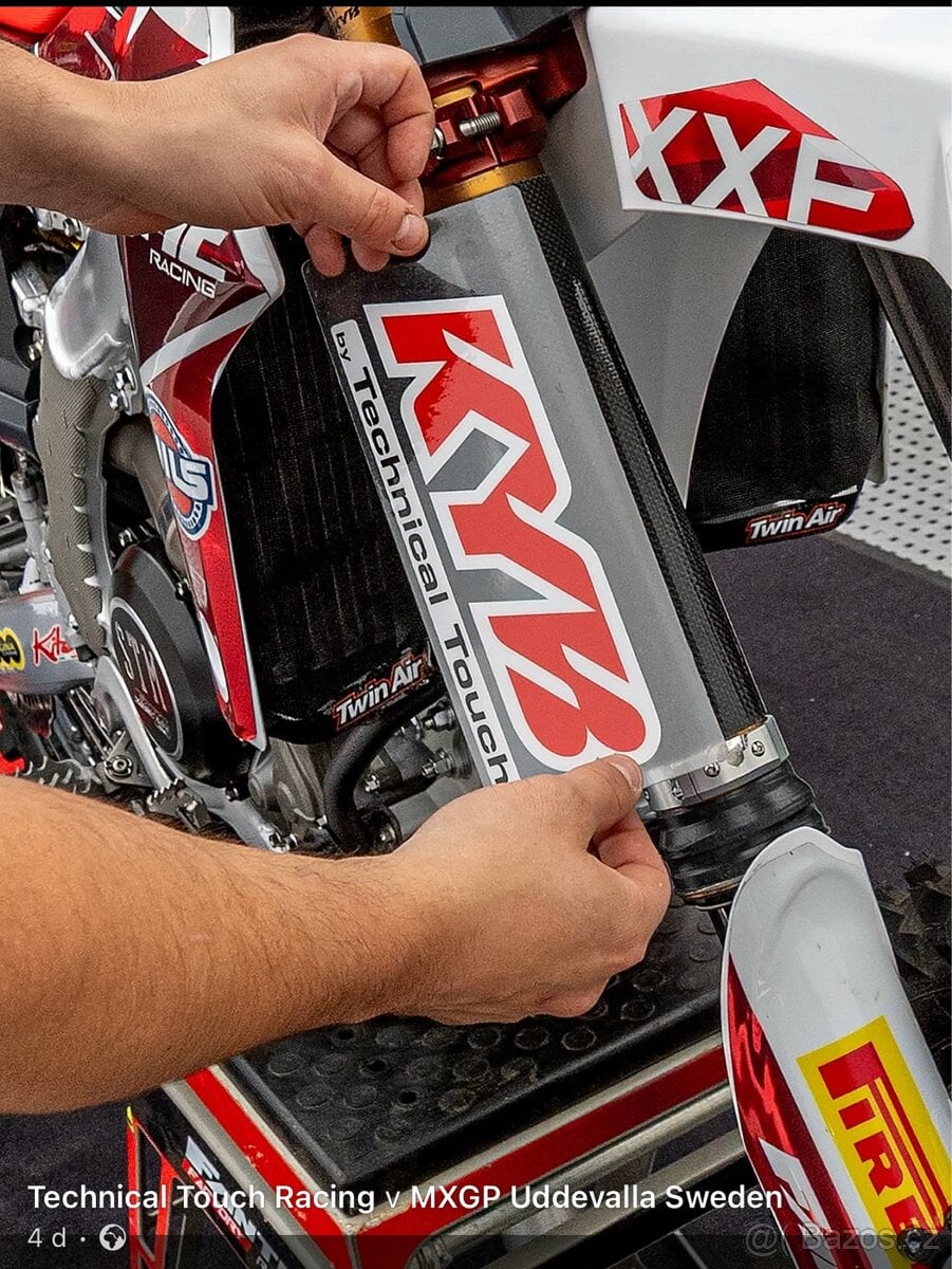 Yamha. Yz450f , Yz250f  perování z dílny MXGP