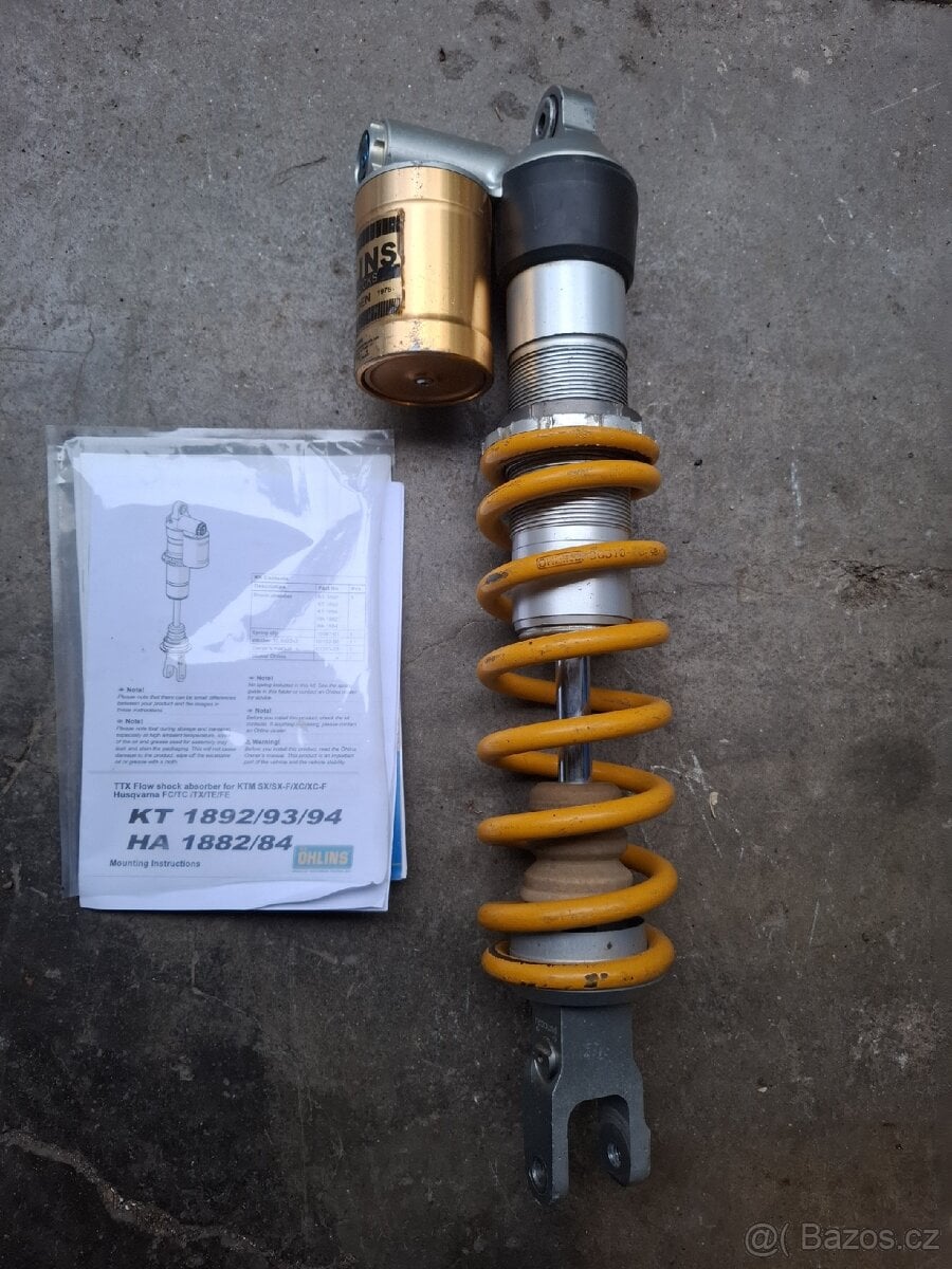 Zadní tlumič Ohlins TTX Flow KTM Husqvarna GasGas