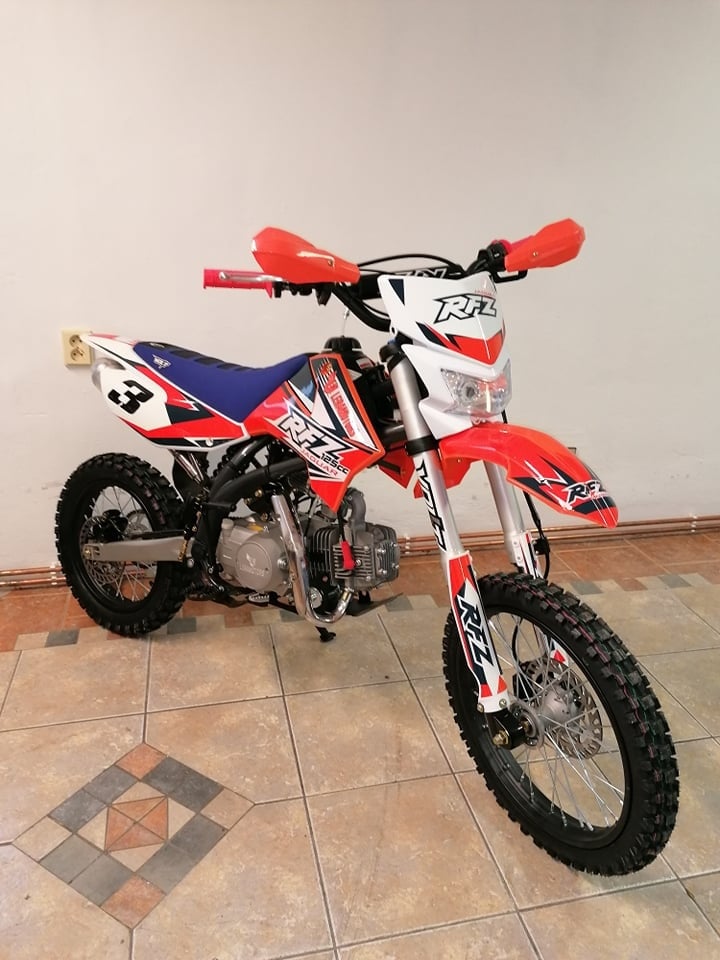 Pitbike By Apollo Jaguar 125cc 17/14 E-Start Oranžová