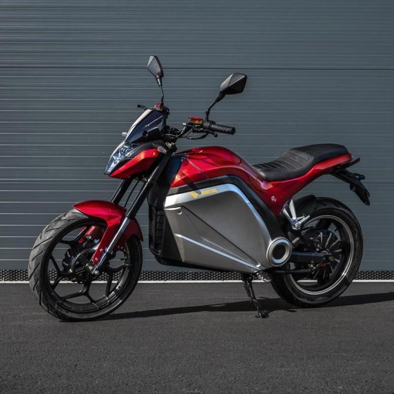 Elektrická motorka Leramotors Lancaster 3000W, červená