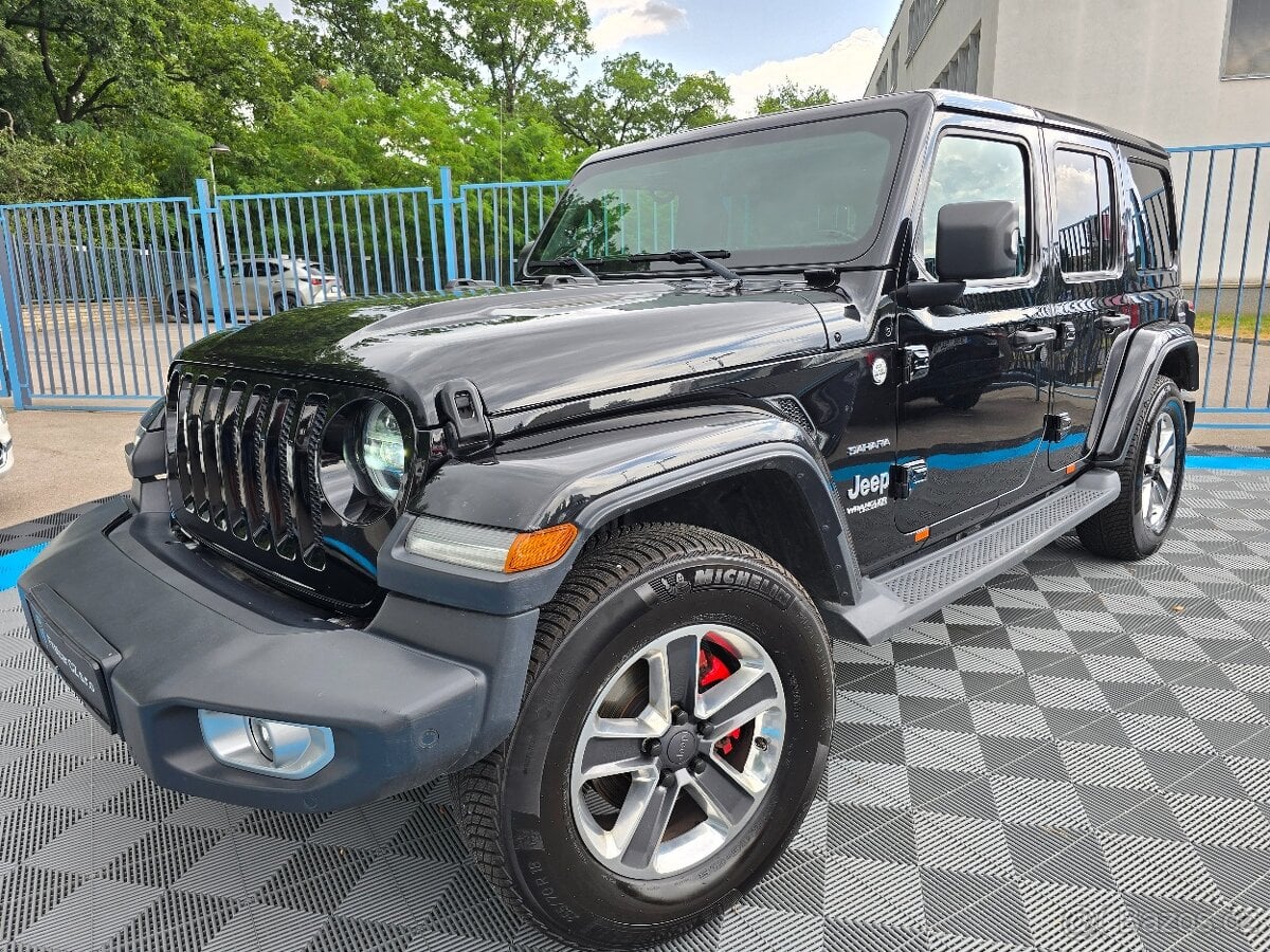 ⭐Jeep Wrangler 2.0T/200KW/SAHARA/2019/ČR/2.MAJ⭐