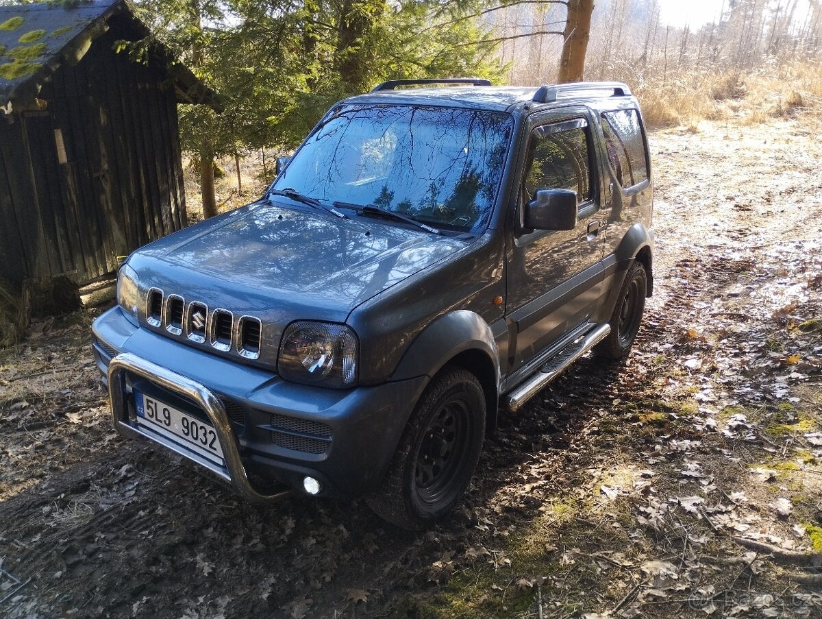 Suzuki Jimny 1.3 62kw, 4X4, 2006,klimatizace.