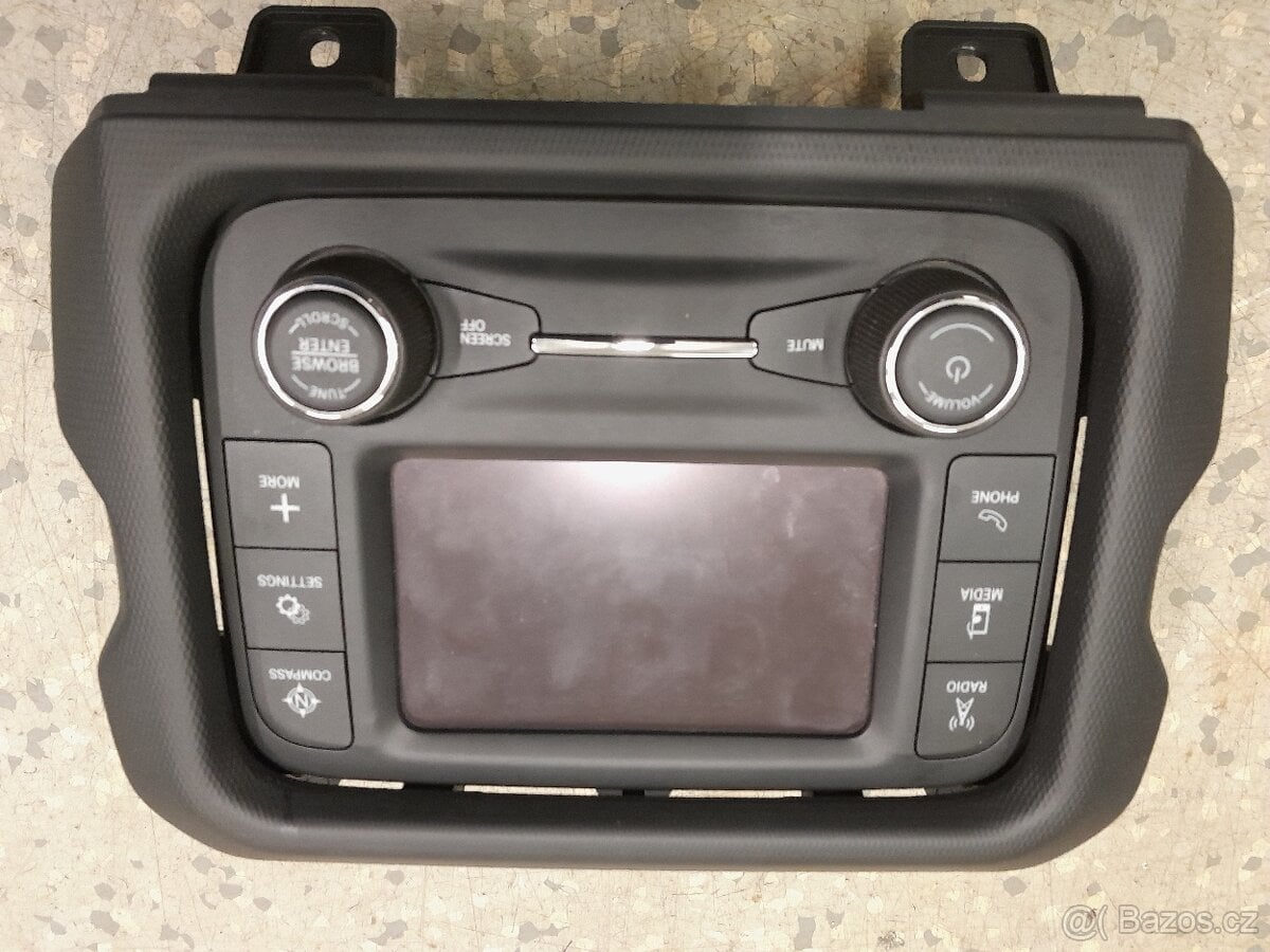 Jeep Wrangler  JL středový display