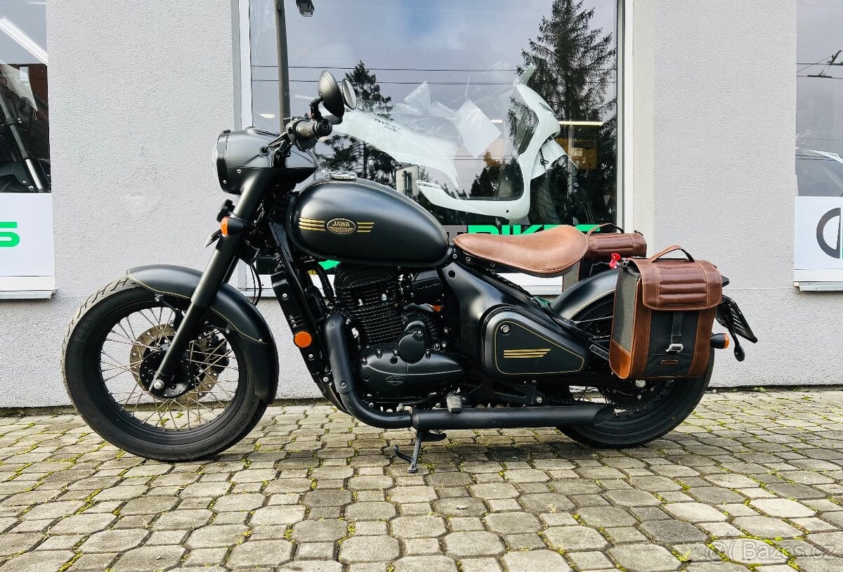 JAWA PÉRÁK + brašny Shad