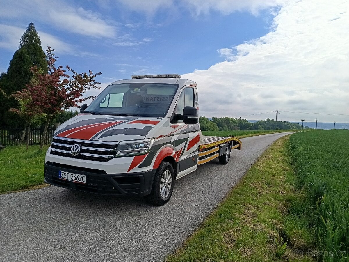 VW Craftr Man odtahový speciál