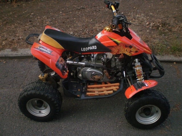 dětská čtyřkolka 110ccm leopar