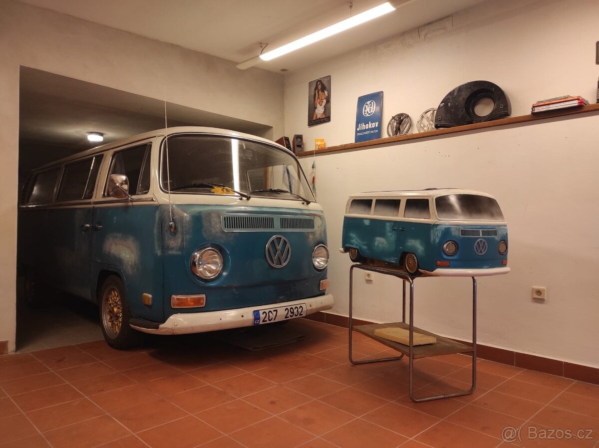 VW T2 T2A bus, forma pro výrobu autíčka