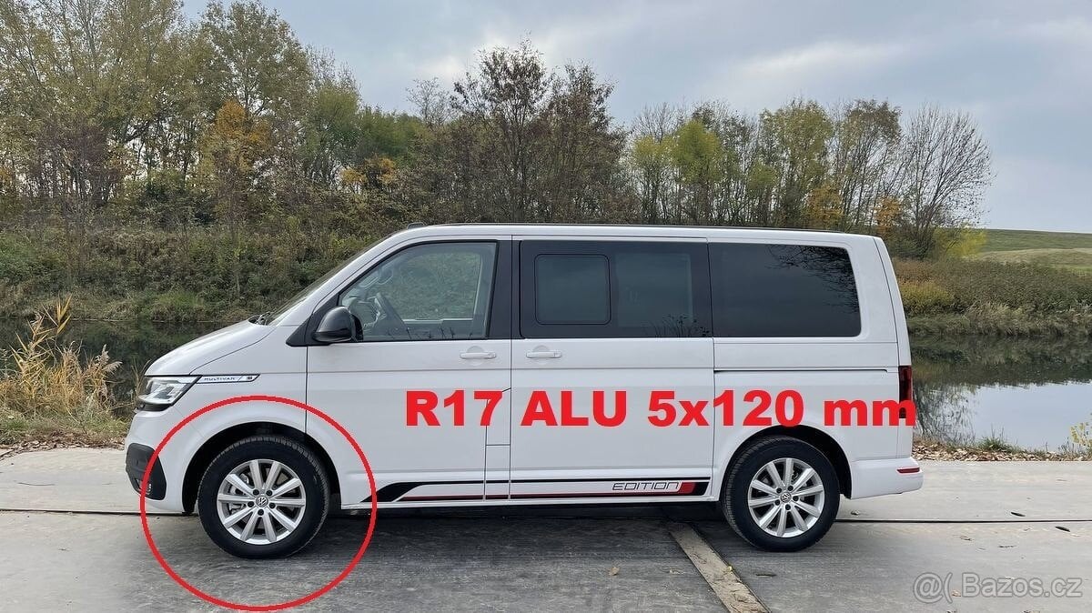 R17 5x120 mm (multivan, caravelle, transporter a pod.)